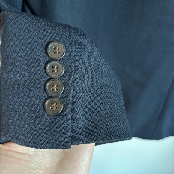 Joseph Abboud Mens Wool Blazer Suit Double Vent Lined Navy Size 40R Wool - Picture 6 of 15